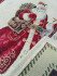 Декоративная салфетка "Гобелен" Дед Мороз и Белый мишка 100*100 см
