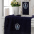 Полотенце махровое подарочное "Merzuka" Boss синий 50*80 см
