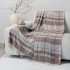 Плед "WoolHouse" Трентино бежевая клетка 140*200 см