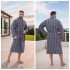 Халат мужской вафельный "Vien" Salvador anthracite 54 (3XL)