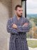 Халат мужской вафельный "Vien" Salvador anthracite 54 (3XL)