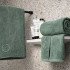 Полотенце махровое 1 шт "Cleanelly" Tenerezza зеленый 16-5810 50*100 см