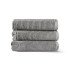 Полотенце махровое "Casual Avenue/L'appartement" Slim Ribbed серый металлик/carbon 30*40 см