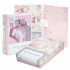Постельное белье "Cotton Dreams" Valencia Premium Ameli розовый 1.5 спальный