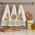 Комплект полотенец для кухни 3 шт. "Ambiella" Олива 35*50 см