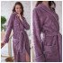 Халат женский велюровый "Виен" Миранда орхидея 44-46 (S/M)
