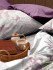 Постельное белье "Mia Cara" Перкаль с простынёй на резинке Царство пионов/15130-2 2 спальный