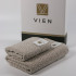 Комплект махровых полотенец 2 шт. "Vien" Bondy beige 50*90 см, 70*140 см