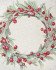 Декоративная наволочка "Гобелен" Новогодние ягоды 45*45 (±2) см