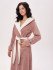 Халат женский велюровый "Vien" Daniella сухая роза 48-50 (L/XL)