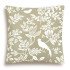 Декоративная наволочка "Гобелен" Берген птички крупные олива 45*45 (±2) см