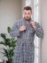 Халат мужской вафельный "Vien" Salvador grey 56 (4XL)
