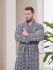 Халат мужской вафельный "Vien" Salvador grey 56 (4XL)