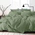 Постельное белье "Nova" Eco Line Вареный хлопок зеленый 1.5 спальный