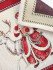 Декоративная салфетка "Гобелен" Дед Мороз и Белый олень 35*45 см