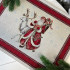 Декоративная салфетка "Гобелен" Дед Мороз и Белый олень 35*45 см