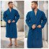 Халат мужской вафельный "Vien" Liberty petrol 54 (3XL)