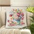Декоративная наволочка "Гобелен" Тюльпаны фон  45*45 (±2) см