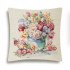 Декоративная наволочка "Гобелен" Тюльпаны фон  45*45 (±2) см